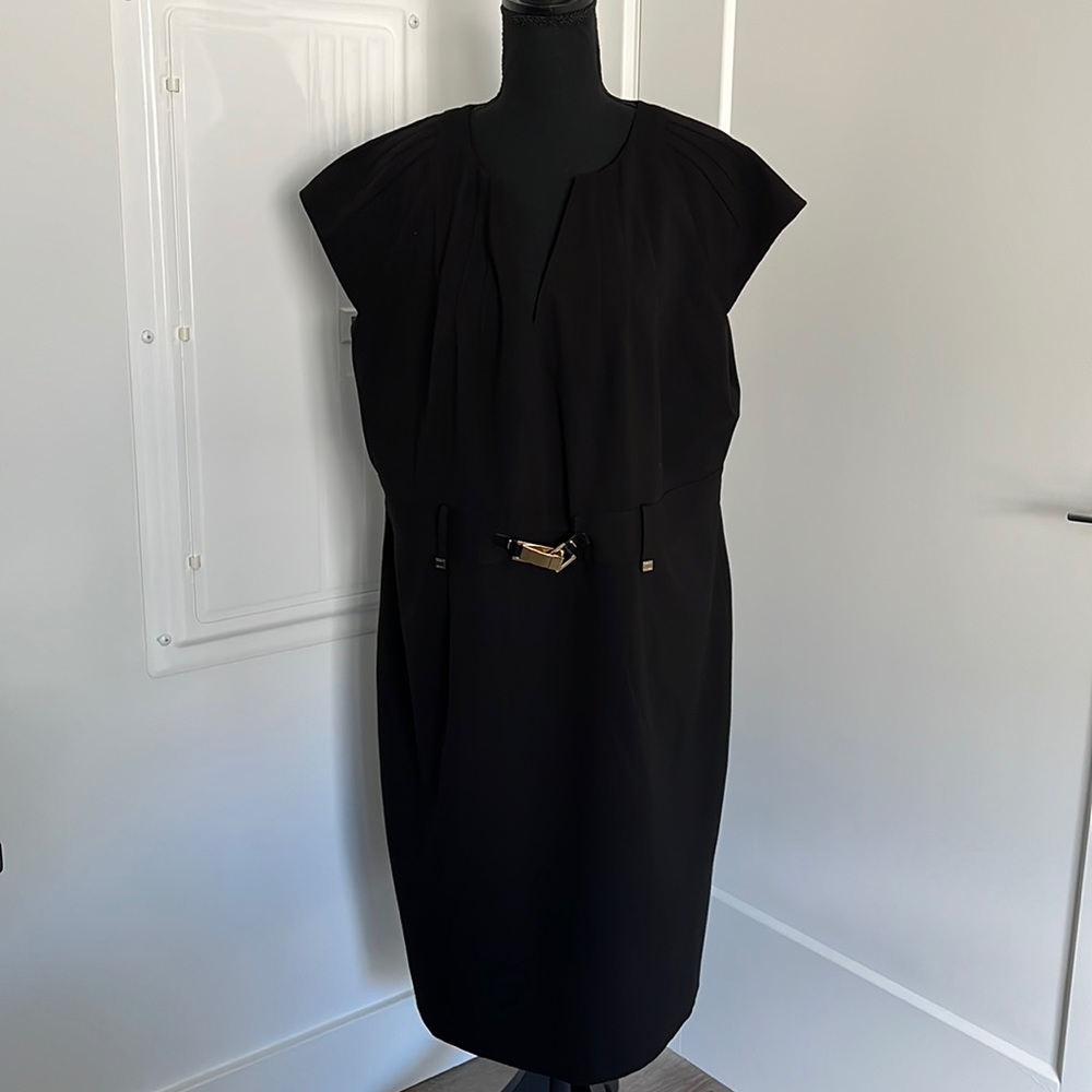 Black dress from Calvin Klein